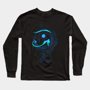 Eye Of Ra Geometry Cosmic Spiritual Long Sleeve T-Shirt